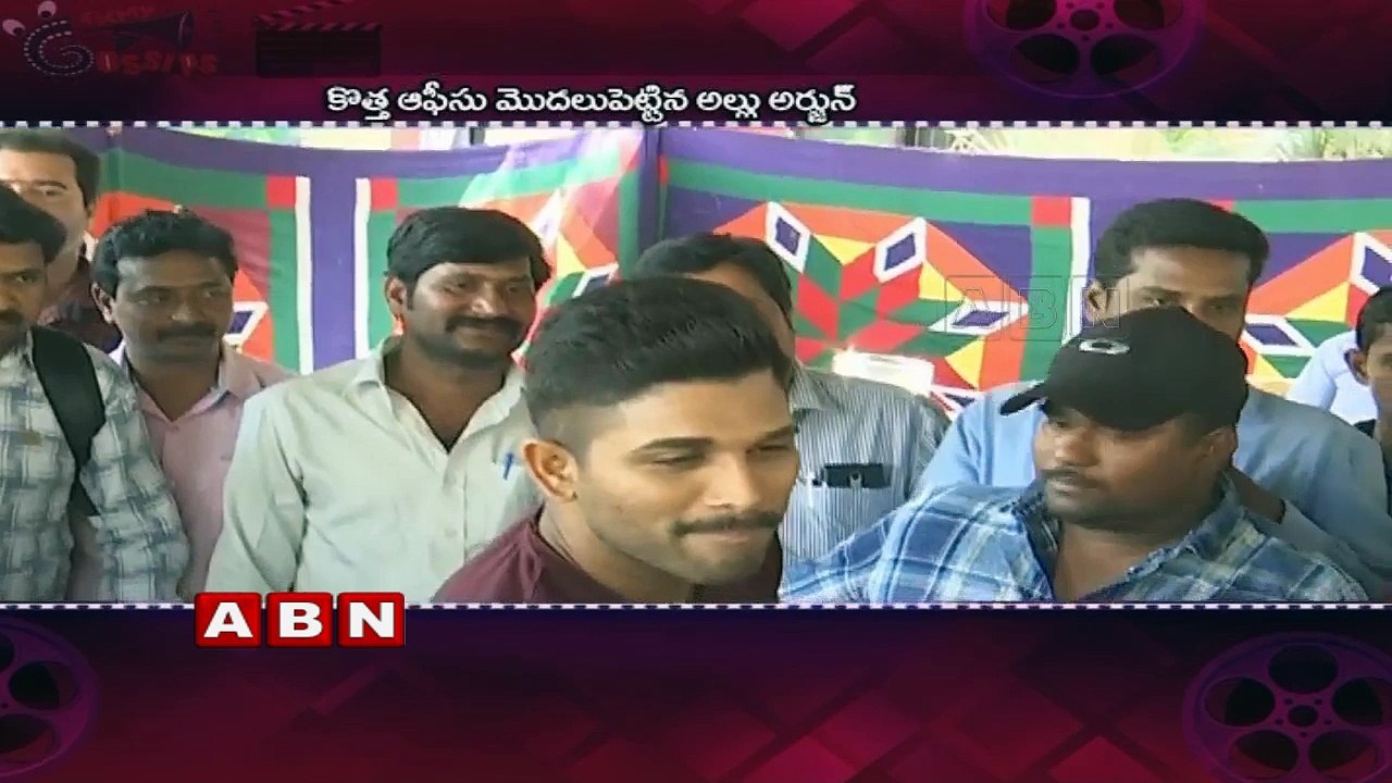 Allu Arjun moves into new office