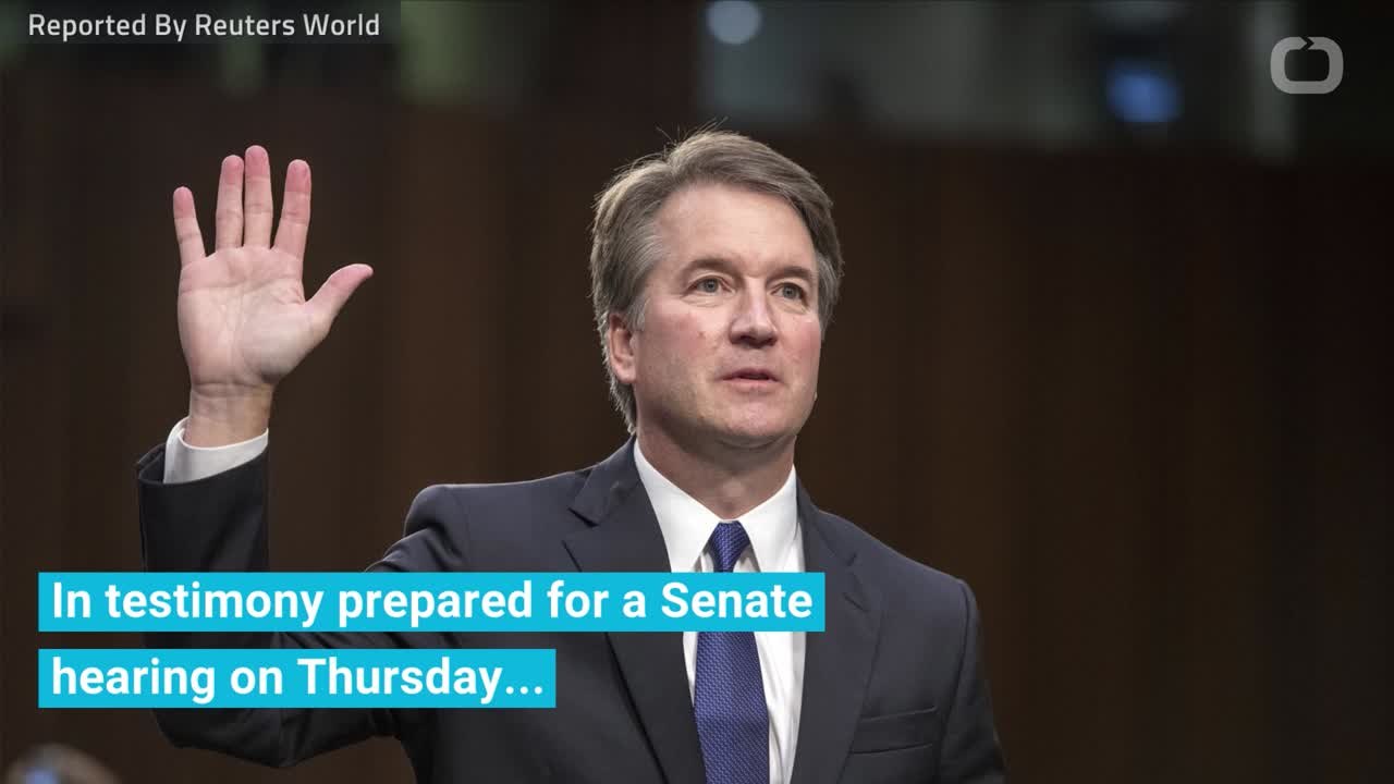 Court Nominee Kavanaugh Calls Recent Allegations 'Last Minute Smears'