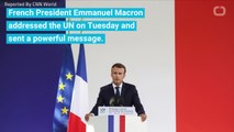 Macron Delivers Powerful Message To UN