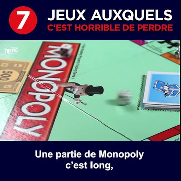 Je ne suis pas mauvais joueur, je n'aime juste pas perdre.