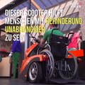 Dieser Elektroscooter hilft Menschen im Rollstuhl zu etwas mehr Unabhängigkeit: Seht, wie er funktioniert!Entdecke mehr:   |