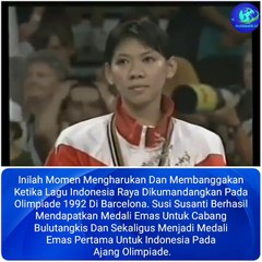 Momen Mengharukan dan Membanggakan untuk Indonesia