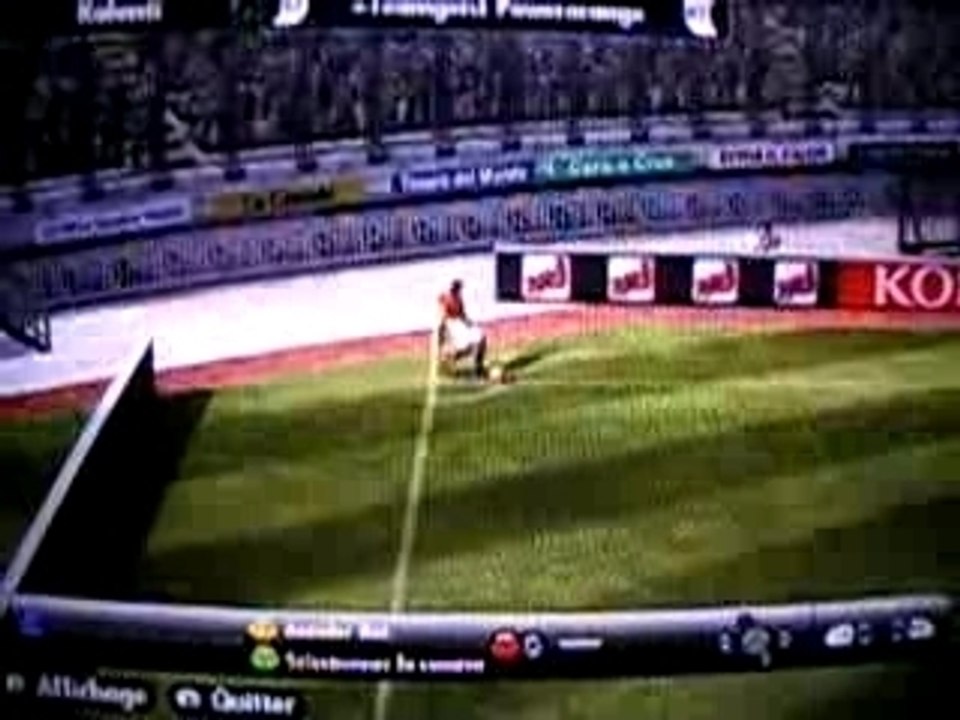PES 2008 but de Nani