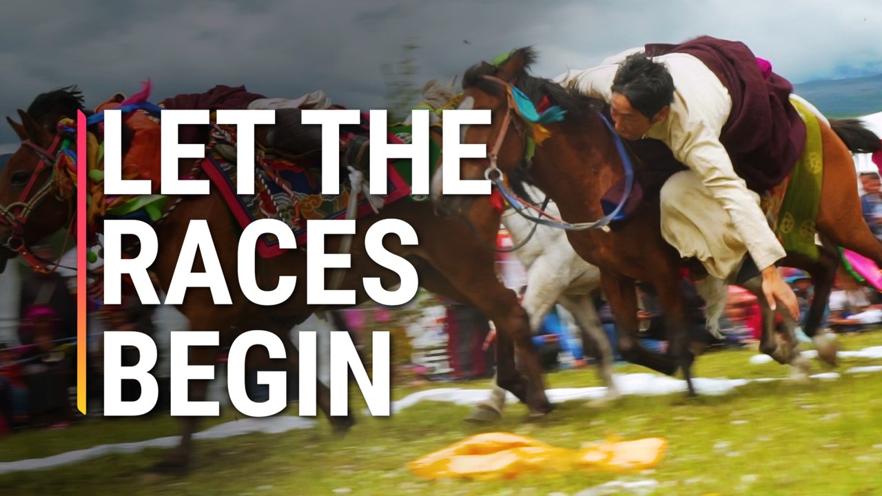 A Rare Look Inside a Tibetan Horse Racing Festival