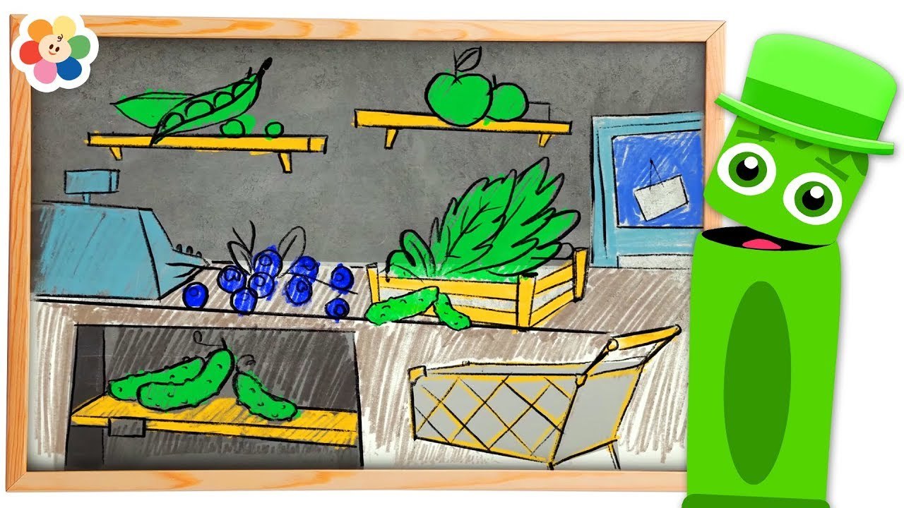 NOVO! APRENDA AS CORES COM AS ERVILHAS VERDES | Coleção das Cores | BabyFirst TV Brasil