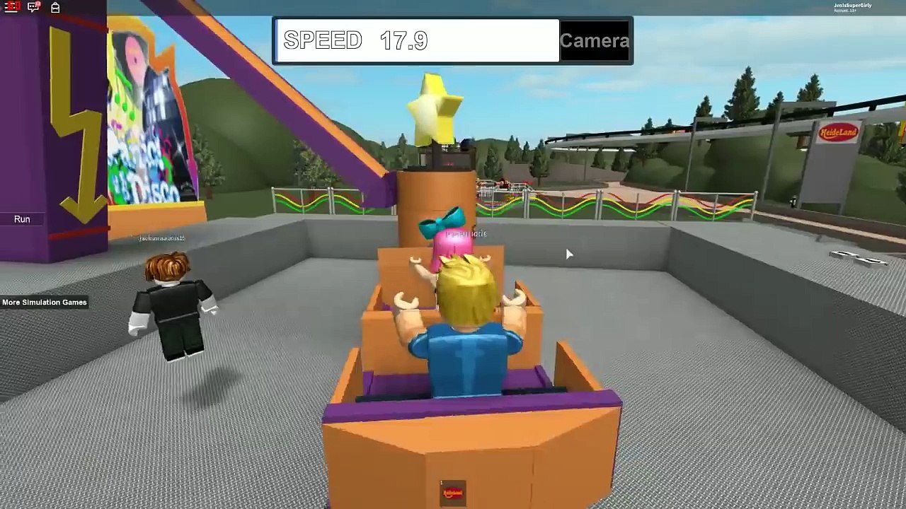Roblox: GOING TO THE THEME PARK!!!