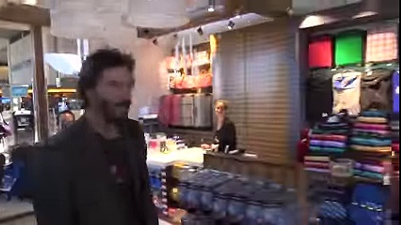 Keanu Reeves Takes Tons Of Photos For Fans On His 51st Birthday