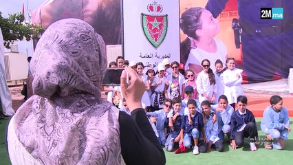 بالفيديو: تلاميذ يزورون معرض الأمن بمراكش ويكتشفون تفاصيل عمل كل فرقة أمنية