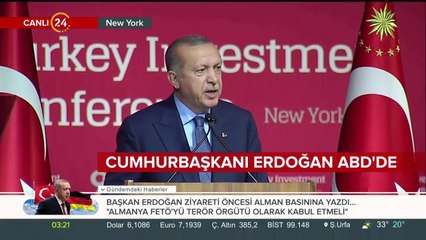 Başkan Erdoğan'dan ABD'ye