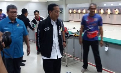Presiden Tinjau Arena Asian Para Games 2018