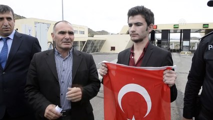 Umut Ali Özmen Türkiye'ye döndü (2) - ARDAHAN