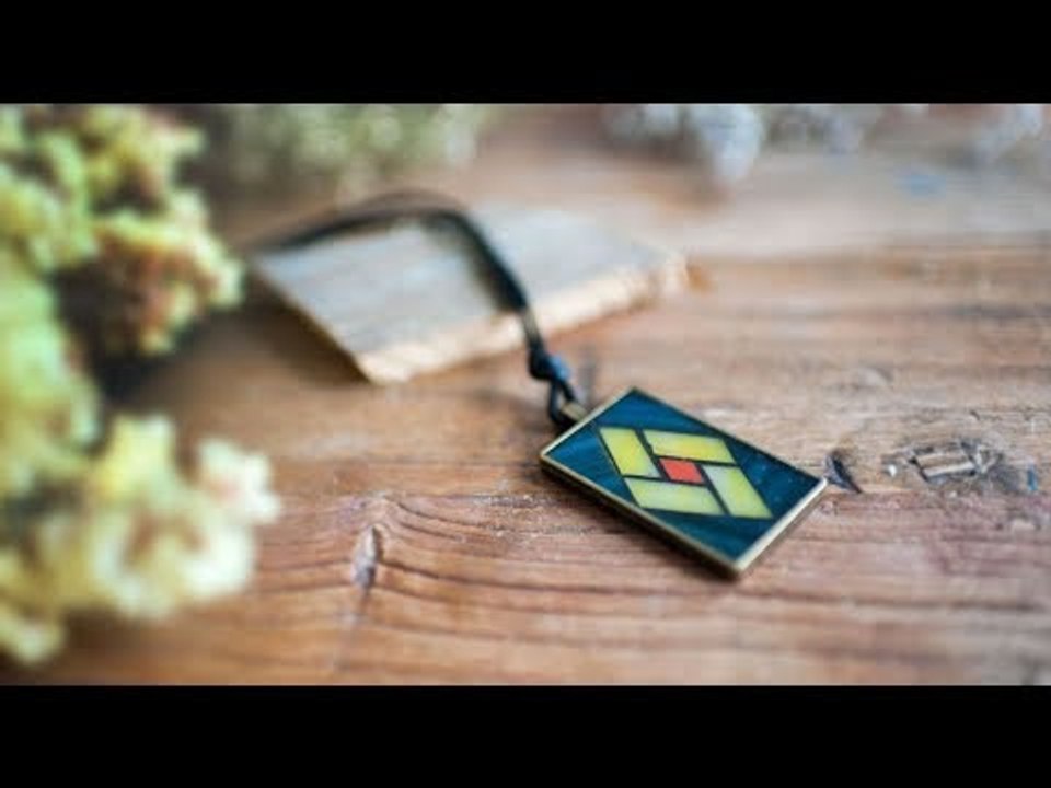 《造物集》SO6E58 马赛克拼贴项链