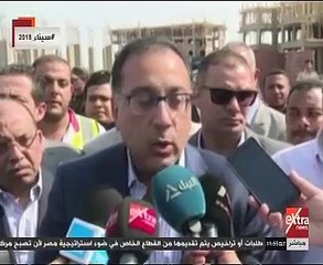 لقطات من جولة رئيس الوزراء بمحافظة قنا