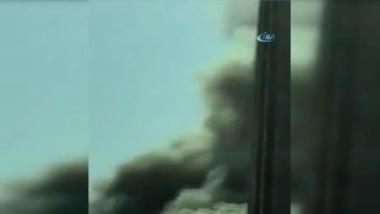 Kuveyt'te Banka Binasında Yangın