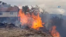 Kastamonu'da Yangın...köyde Çıkan Yangında 8 Ev Alevlere Teslim Oldu