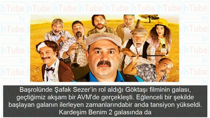 Şafak Sezer'in Göktaşı filminin galasında kavga!