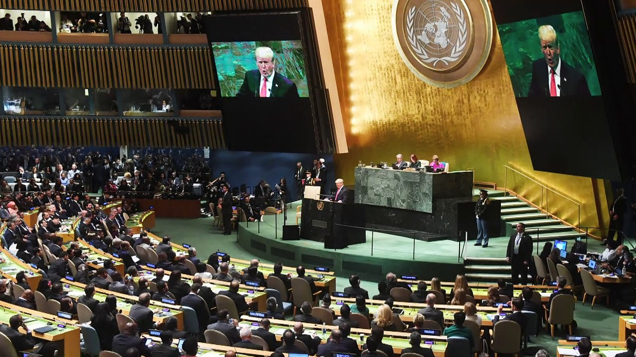 Trump bei der uno: gelächter und verbalattacken