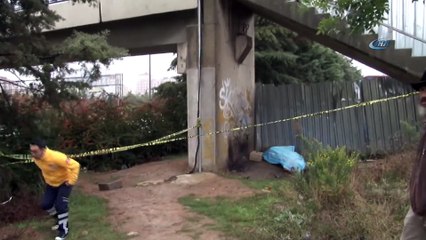 Ümraniye’de TEM Otoyolu Kenarında Erkek Cesedi Bulundu