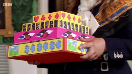 King Flannel plays hide and seek with Lady Chatalot