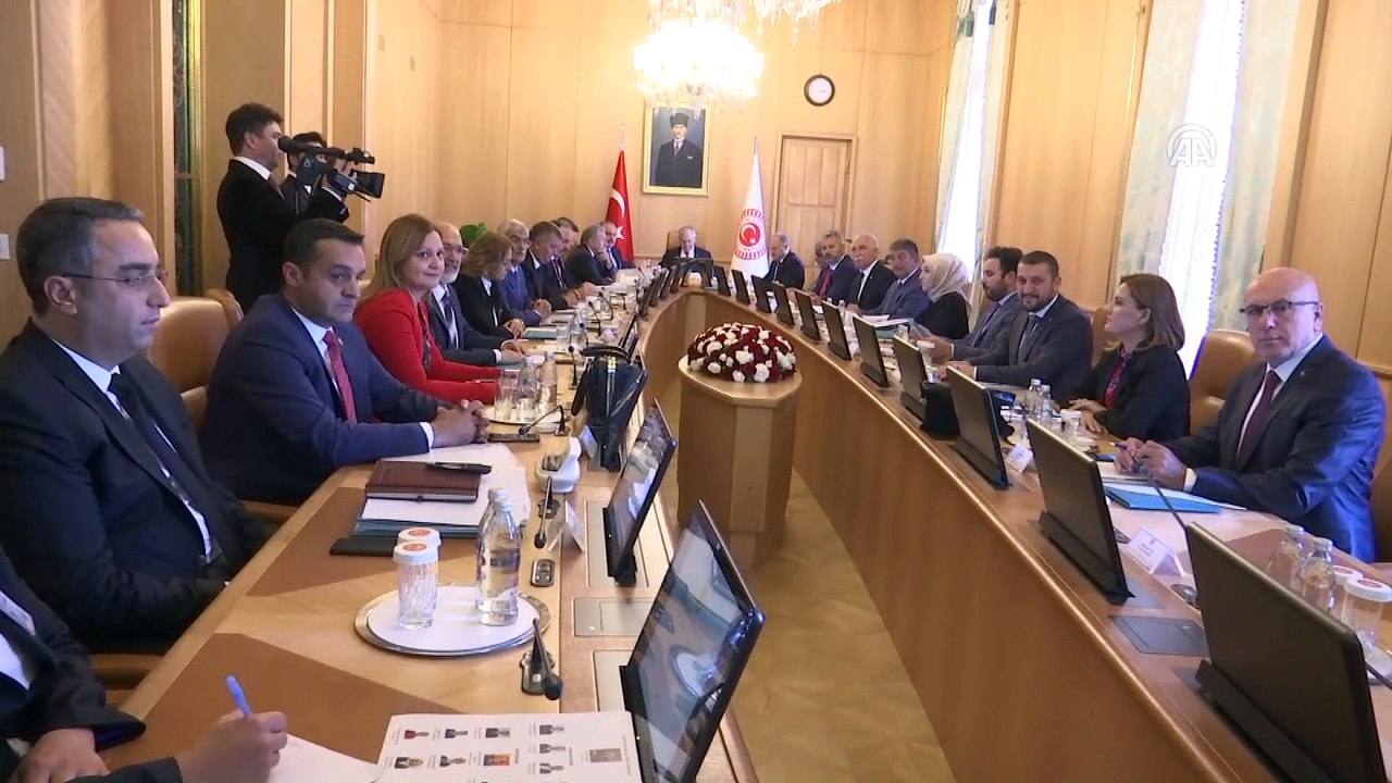 TBMM Başkanı Yıldırım, Meclis Başkanlık Divanı toplantısına başkanlık etti - TBMM