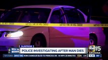 PD: Injured man found in Surprise dies