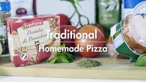We have prepared the tastiest homemade pizza with traditional products from Lidl Cyprus#pizza #heartcyprus #lidlcyprus #traditional #lountza #hallumi