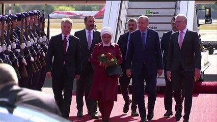 Erdogan zum Staatsbesuch in Deutschland