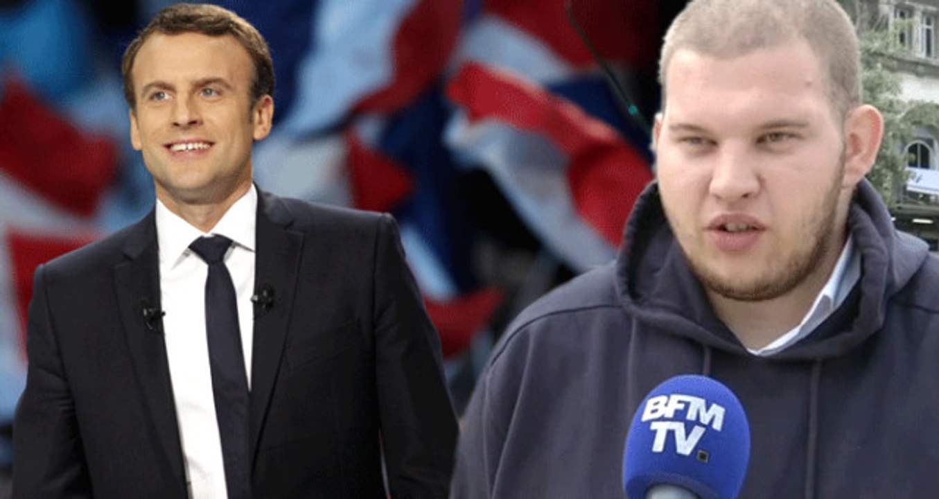 Fransa Lideri Macron'un ''Yolun Karşısına Geçsem Sana İş Bulurum'' Dediği İşsiz Genç, Otobüs Şoförü Oldu