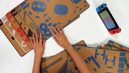 Nintendo Labo Vehicle Kit unboxing and build