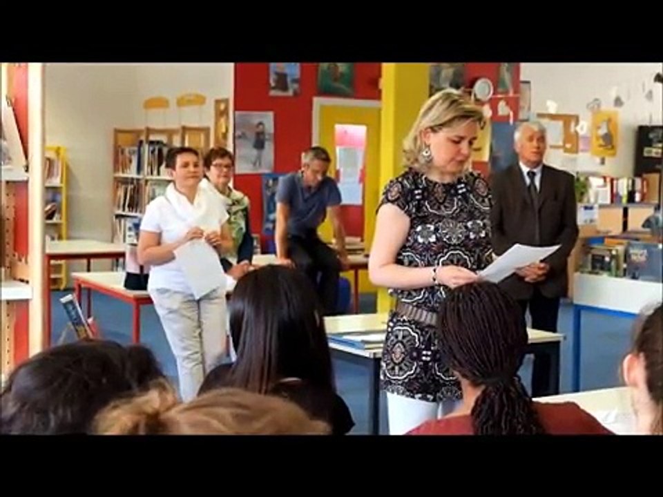 Le casque et la plume, collège L Comas, VIllars-les -dombes