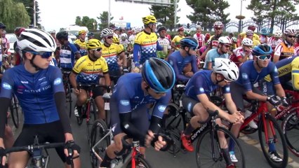 Uluslararası Karadeniz Bisiklet Turu Start Aldı