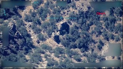 Tsk, Kuzey Irak'ta Hedefleri Böyle İmha Etti