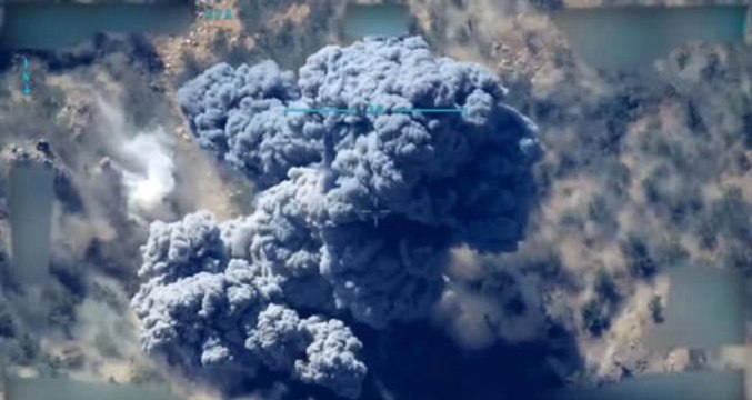 TSK, Irak'ın Kuzeyine Düzenlenen Hava Harekatının Görüntülerini Yayınladı