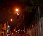 5 casas sin energía eléctrica  es el resultado de la caída de un árbol al suroeste de Guayaquil