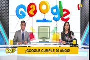El buscador Google festeja sus 20 años de creación