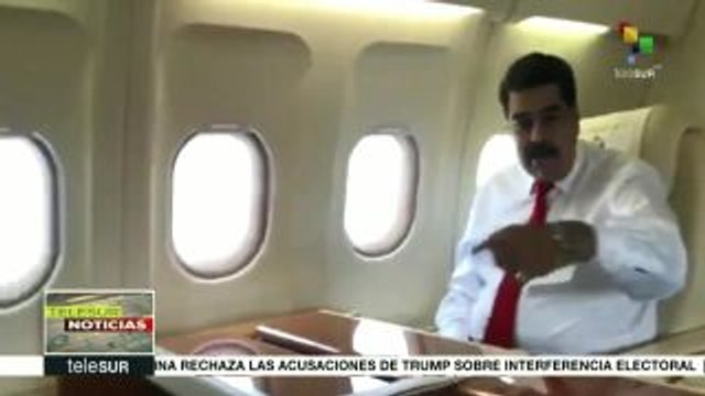 Arriba Maduro a Nueva York para asistir a 73° Asamblea General ONU