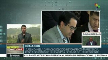 Ecuador: instalan audiencia sobre supuesto secuestro de Fernando Balda