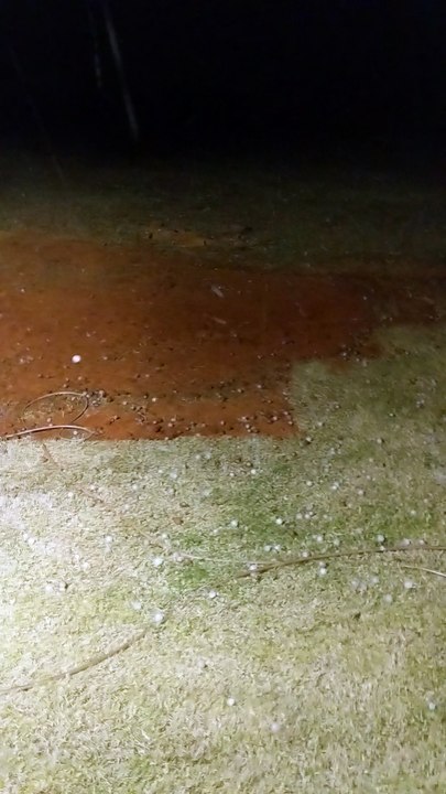 Large Hailstorm in Marburg