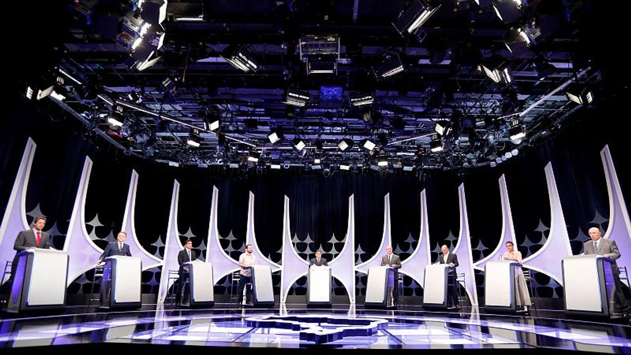 Brasilien kurz von der Präsidentschaftswahlen