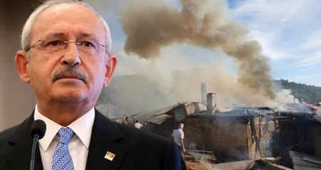 Tunceli'de Çıkan Yangında Kemal Kılıçdaroğlu'nun Doğduğu Ev Kül Oldu