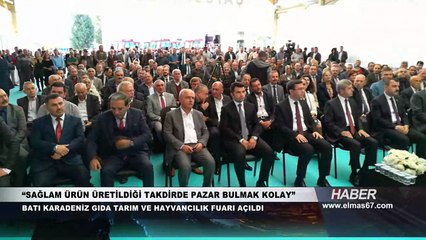 Batı Karadeniz Gıda Tarım ve Hayvancılık Fuarı açıldı