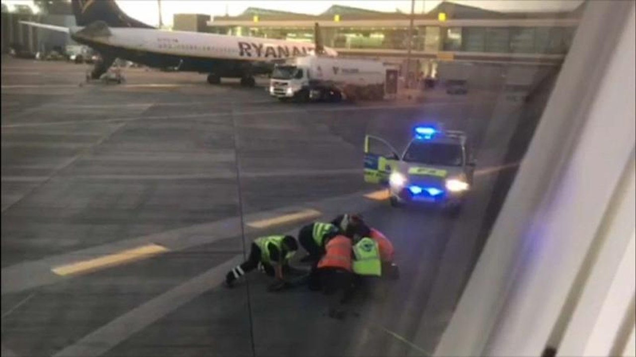 Dublin: Mann jagt seinen Flieger auf dem Rollfeld