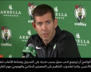 كرة سلّة: ان بي آي: السعادة تغمرنا إزاء تعافي كايري من الإصابة- ستيفنز