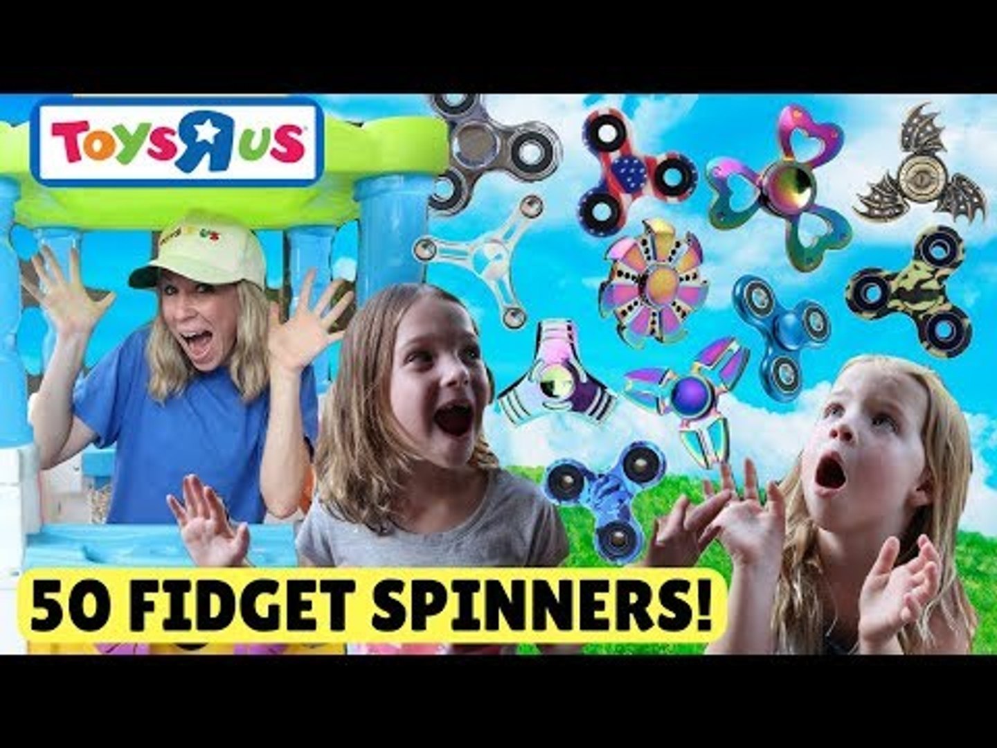 Fake Toys R Us Worker Sells 50 Fidget Spinners to Addy and Maya! - video  Dailymotion