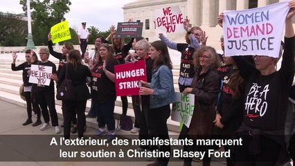 USA/juge Kavanaugh: "j'ai cru qu'il allait me violer", dit Ford