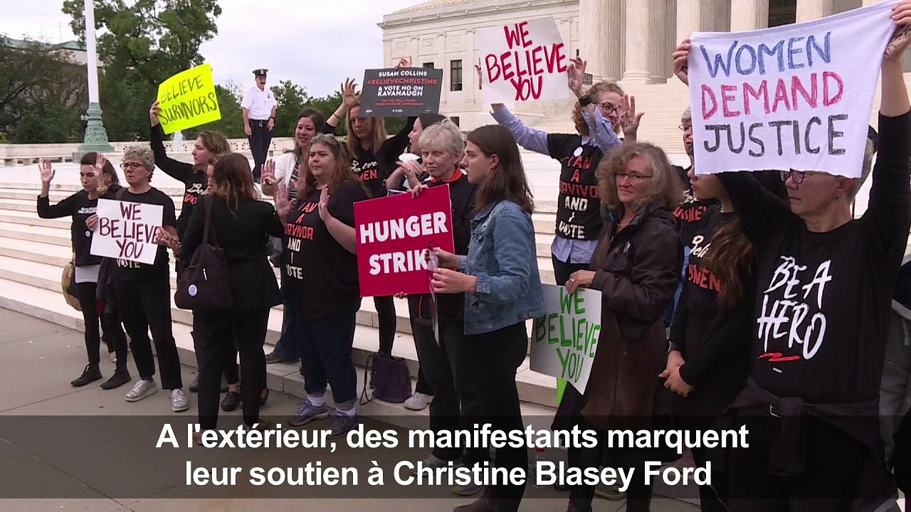 USA/juge Kavanaugh: "j'ai cru qu'il allait me violer", dit Ford