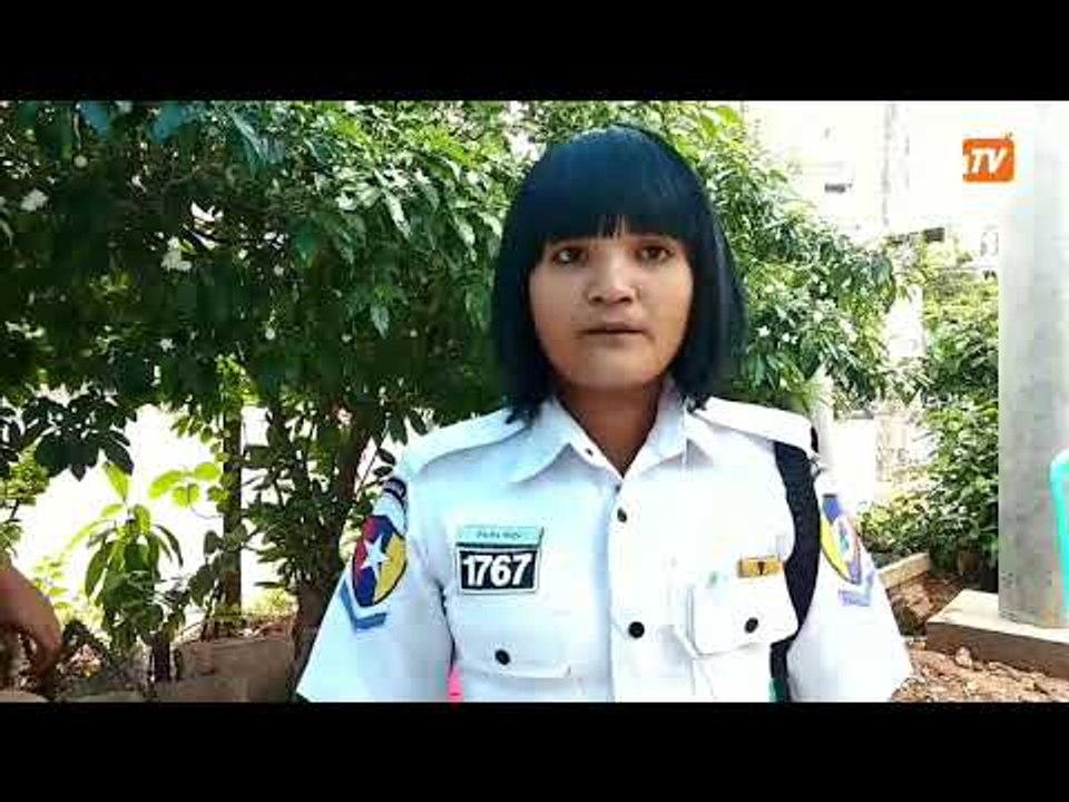 မေကြးဂုဏ္ရည္ဆု ဒုတိယအဆင့္ရ႐ွိသည့္ ယာဥ္ထိန္းရဲေမ မပပဝင္းႏွင့္ေတြ႕ဆံုျခင္း