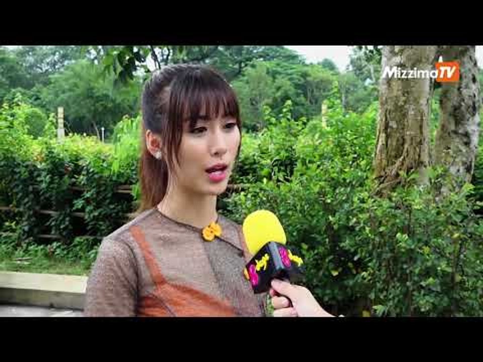 ထိုင္းနဲ႔ျမန္မာ နွစ္နိုင္ငံပူးေပါင္းတဲ႔ကားပါလို႔ေျပာျပလာတဲ့ သရုပ္ေဆာင္ အိန္ဂ်ယ္လမုန္