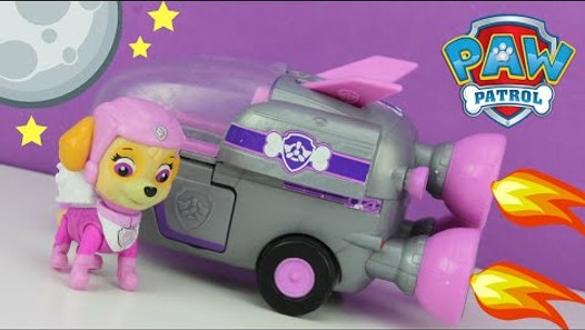 paw patrol skye rocket ship