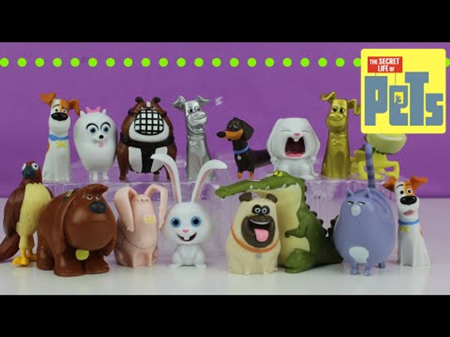 ⁣The Secret Life of Pets Mini Figurines